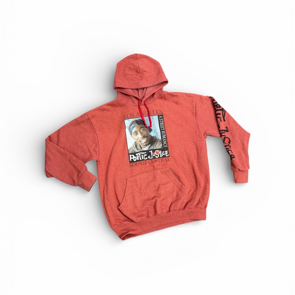 2pac Men's Poetic Justice Hoodie - Size Large